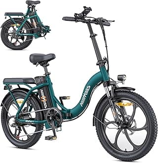 MilePort 1 Electric Bike for Adults with 36V 13AH Removable Battery, 20"*3.0" Fat Tire Folding Electric Bicycle with Top Speed ​​25KM/H &100KM Long Range, 250W Motor City Commuter Ebike