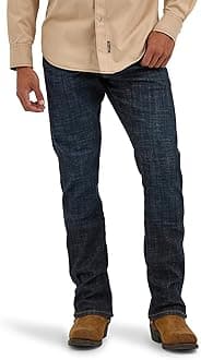 Men's Retro Slim Fit Boot Cut Jean