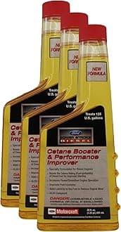 Genuine Ford Accessories (PM-22-A) ULSD Compliant Cetane Booster and Performance Improver - 20 oz. (Pack of 3)
