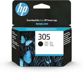 HP 3YM61AE 305 Original Ink Cartridge, Black, Pack of 1