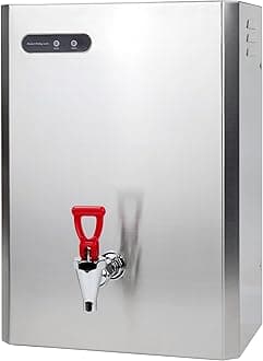 Quench Wall Mounted Instant Boiling Water Dispenser | Drinking Hot Water Boiler – Wall Kettle – Staff Canteens, Offices | Stainless Steel Fountain (10L)