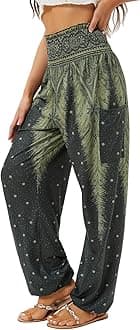 womens Boho Palazzo Slacks