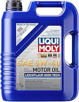 Liqui Moly 2332 Leichtlauf High Tech 5W-40 Engine Oil - 5 Liter