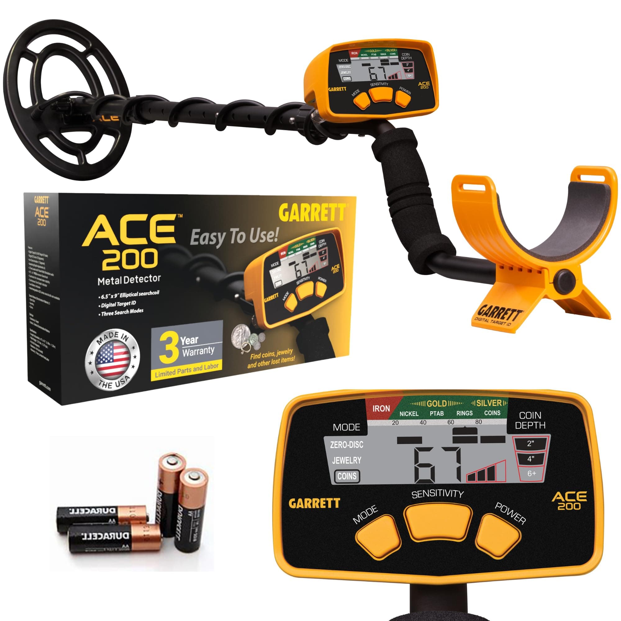 Garrett Ace 200 Metal Detector