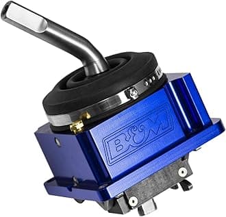 B&M 45195 Manual Transmission Shifter Lever Kit, 1 Pack, Blue