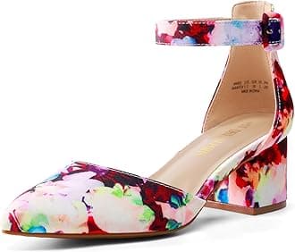 Women's Annee Floral Low Heel Pump Shoes - 5 M US
