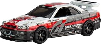 Hot Wheels Mattel Premium Nissan Skyline GTR Toy Car, Truck Or Van, 1:64 Scale (Styles May Vary)