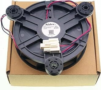GW12E12MS1AZ-52Z32 Refrigerator Evaporator Fan Motor DC 12V 0.33A Cooling Fan Compatible with Haier Refrigerator