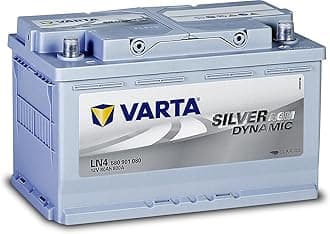 Varta 580901080D852 Silver Dynamic Agm Batterie Auto 12 V, 80 Ah, 800 A