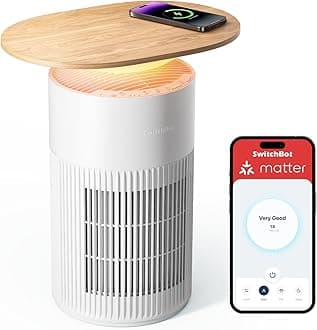 Air Purifier for Home Large Room up to 3620 ft², Pet Mode, Support Matter, 21dB, Washable Pre-filter, Aromatherapy, Works with Alexa, Google Home, Apple Home, Ideal for Odor, Dust & Pet Hair
