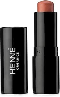 Henné Organics Luxury Lip Tint - Moisturizing, Sheer Natural Color - Bare (Pink Nude)