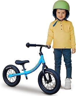 Banana GT Balance Bike - Lightweight Toddler Bike for 2, 3, 4, and 5 Year old Boys and Girls - No Pedal Bikes for kids with Adjustable Handlebar and seat - Aluminium, Air Tires - Training Bike
