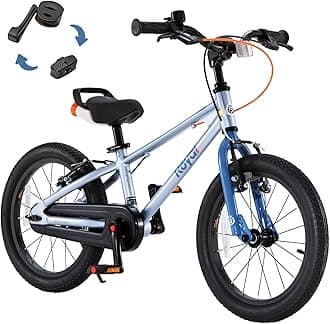 RoyalBaby EZ Kids Bike 12 14 16 18 20 Inch Balance Pedal 2-in-1 Training Bicycle Boys Girls Ages 3 to 12 Years Easy Learn for Beginners