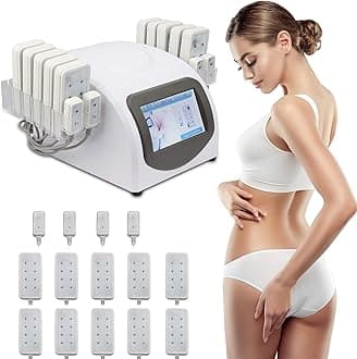 Lipo Cavitation Machine for Body Fat Removal - Professional Lipo Laser Body Sculpting Machine for Fat Dissolving, Weight Loss, Belly Fat Beauty