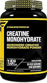 Primaforce Creatine Monohydrate Supplement – 1.5 KG - Micronized Powder