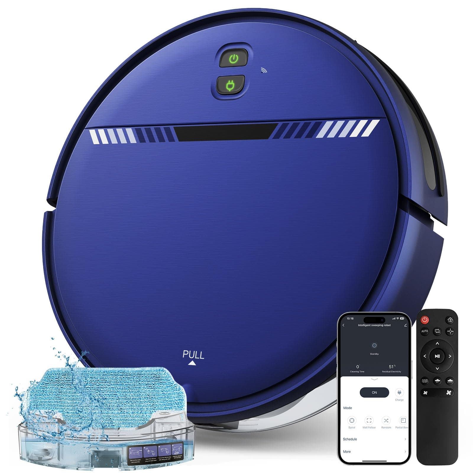 Robot Vacuum and Mop Combo MMD
