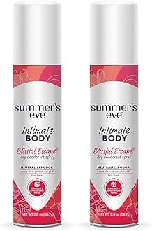 Summer's Eve Blissful Escape Daily Refreshing Feminine Spray, 2 oz (Pack of 2)