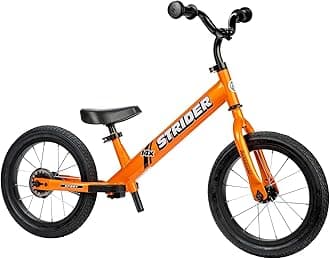 Strider 14x Classic, Balance Bike for Kids 3 to 6 Years - Includes Custom Grips, Padded Seat, Performance Footrest & All-Purpose Tires - Easy Assembly & Adjustments