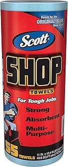 Scott 75130-12PK Shop Towels, 55 Towels - Pack of 12