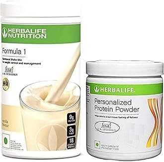 Herbalife Formula 1 Vanilla Shake 3 Protein Powder (500 g)+Protein Powder 200g (Vanilla)