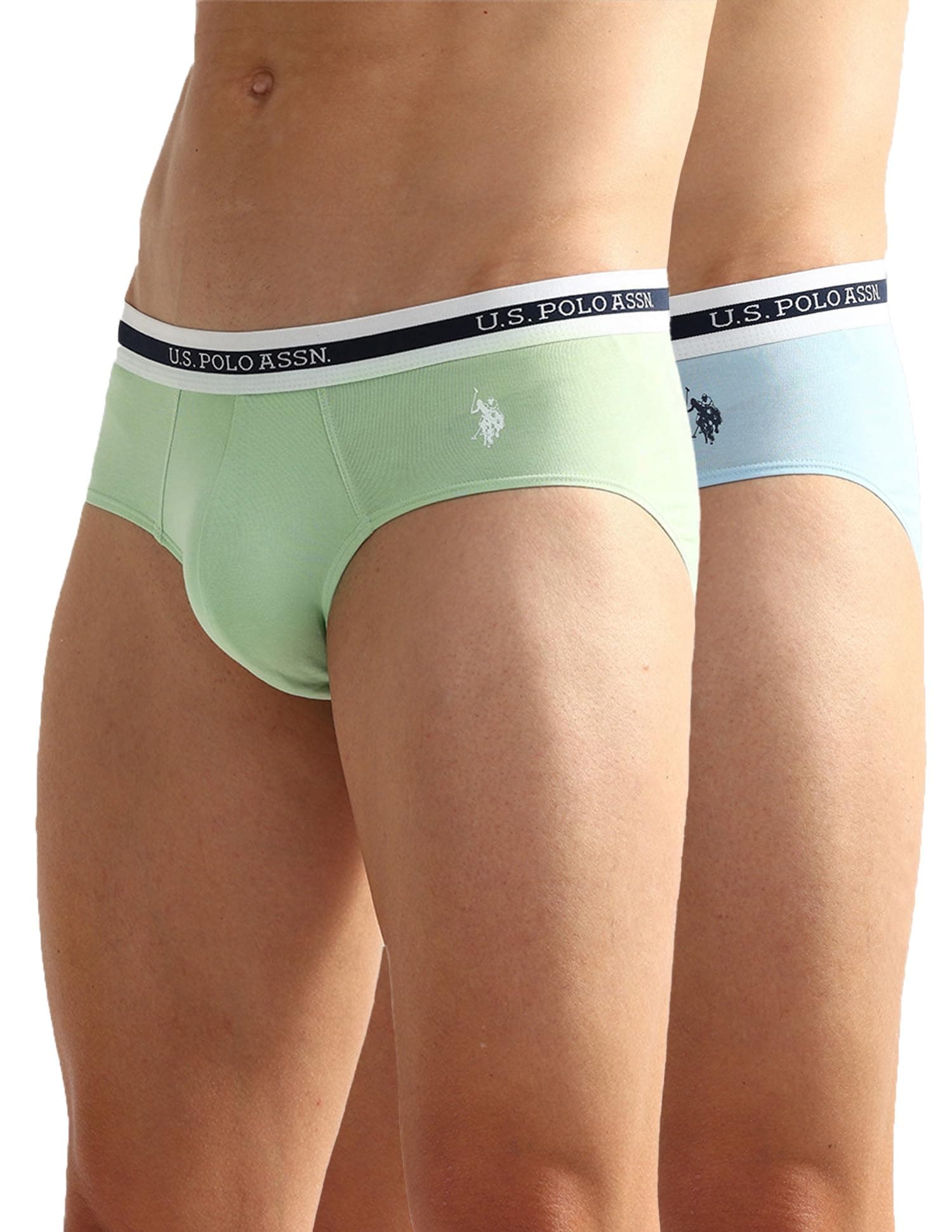 Men's Cotton Blend Classic Solid Briefs