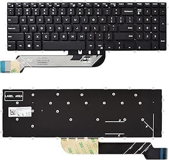 Replacement Keyboard Compatible with Dell Inspiron 3579 3583 3779 5565 5567 5570 5575 5587 7566 7567 7577 7588 5767 5770 5775 7773 7778 7779 Laptop. (No Backlight)