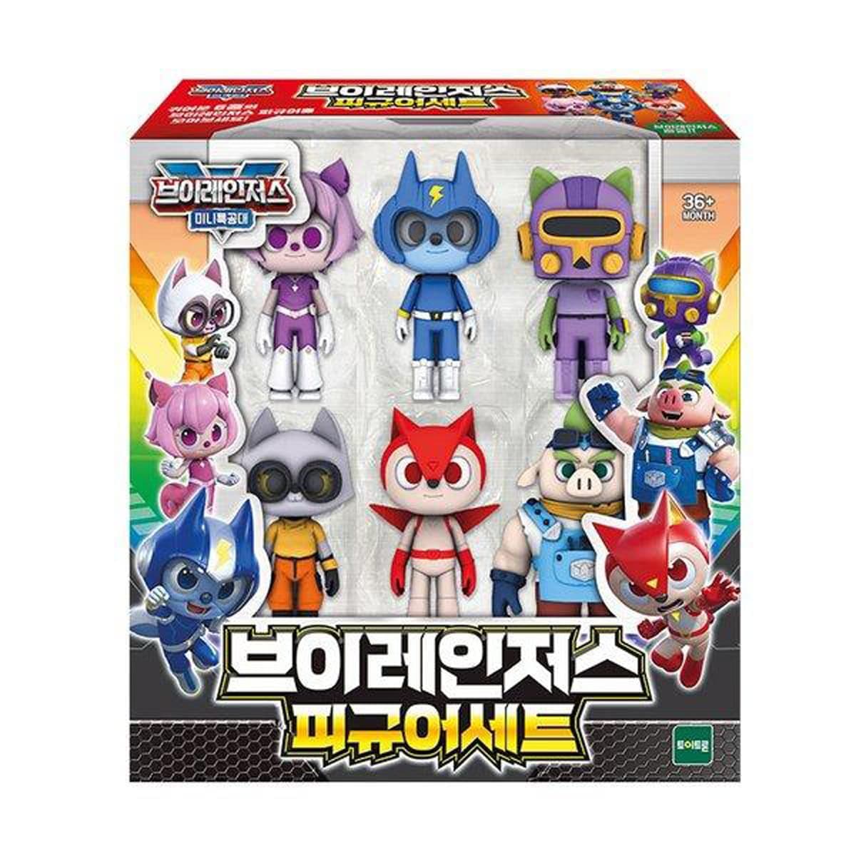 Generic Mini Force Mini Force V Ranger Series Figure Set Action Toy Korea Ver