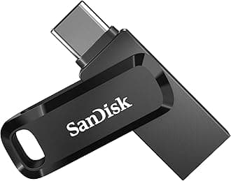 256GB Ultra Dual Drive Go USB Type-C Flash Drive, Black - SDDDC3-256G-GAM46​