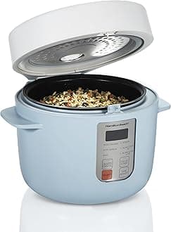Hamilton Beach 12-Cup Digital Programmable Rice Cooker & Food Steamer