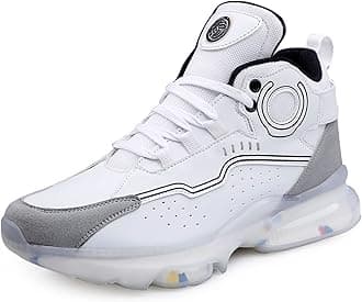 Bacca Bucci Hector Men's Street Style Hi-top Air Sole Solid Sneakers for Men | Casual Shoes for Men