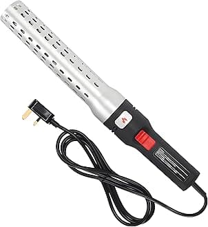 Silver White, Fast Electric Charcoal Fire Starter