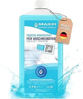 750 ml Mop Robot Cleaning Agent - Floor Cleaner Concentrate for All Mop & Robot Vacuum Cleaner with Wet Function - Streak-Free and Low Foam