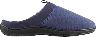 Men's Open Back Slipper with Memory Foam and Indoor/Outdoor Sole