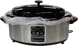 Master Massage Digital Professional Massage Hot Stone Warmer Heater Heating Device (6 Quart)