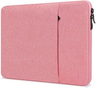 ProElife 13-Inch Laptop Sleeve Case for 2026-2022 MacBook Air 13.6 inch M5 M4 M3 M2 & MacBook Neo 13'' A18 Pro, Pro 13'' M2 Chip Accessory Water-Resistant Bag Traveling Carry Cover Case (Pink)