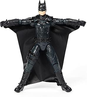 Batman 12-inch Wingsuit Action Figure, The Batman Movie Collectible Toy for Kids Ages 3 and Up