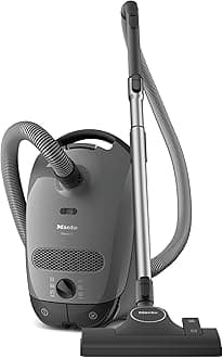 Miele Classic C1 Pure Suction Bagged Canister Vacuum, Graphite Grey - Portable, Household