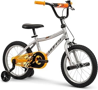 - Kids 12/16 Inch Bikes, Multiple Color Options Available, Ideal for Ages 3+ Years Old, EZ Build Assembly, Removable Training Wheels, Chain Guard for Safety, Fun and Playful Designs