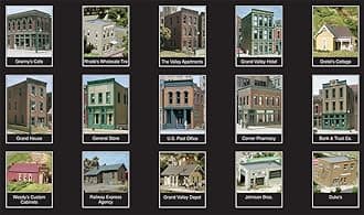 Woodland Scenics HO Scale City & Industry Building Set