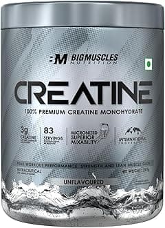 Creatine [257g, 83 Servings] | Unflavoured | Micronized Creatine Monohydrate To Support Lean Muscle Repair & Recovery, powder, 1 count