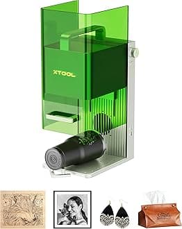 F1 Lite Laser Engraver, 4000mm/s Lightning Speed Portable Laser Engraving Machine, Ultra HD Laser Engraver for Wood, Leather, Acrylic, Glass, and More