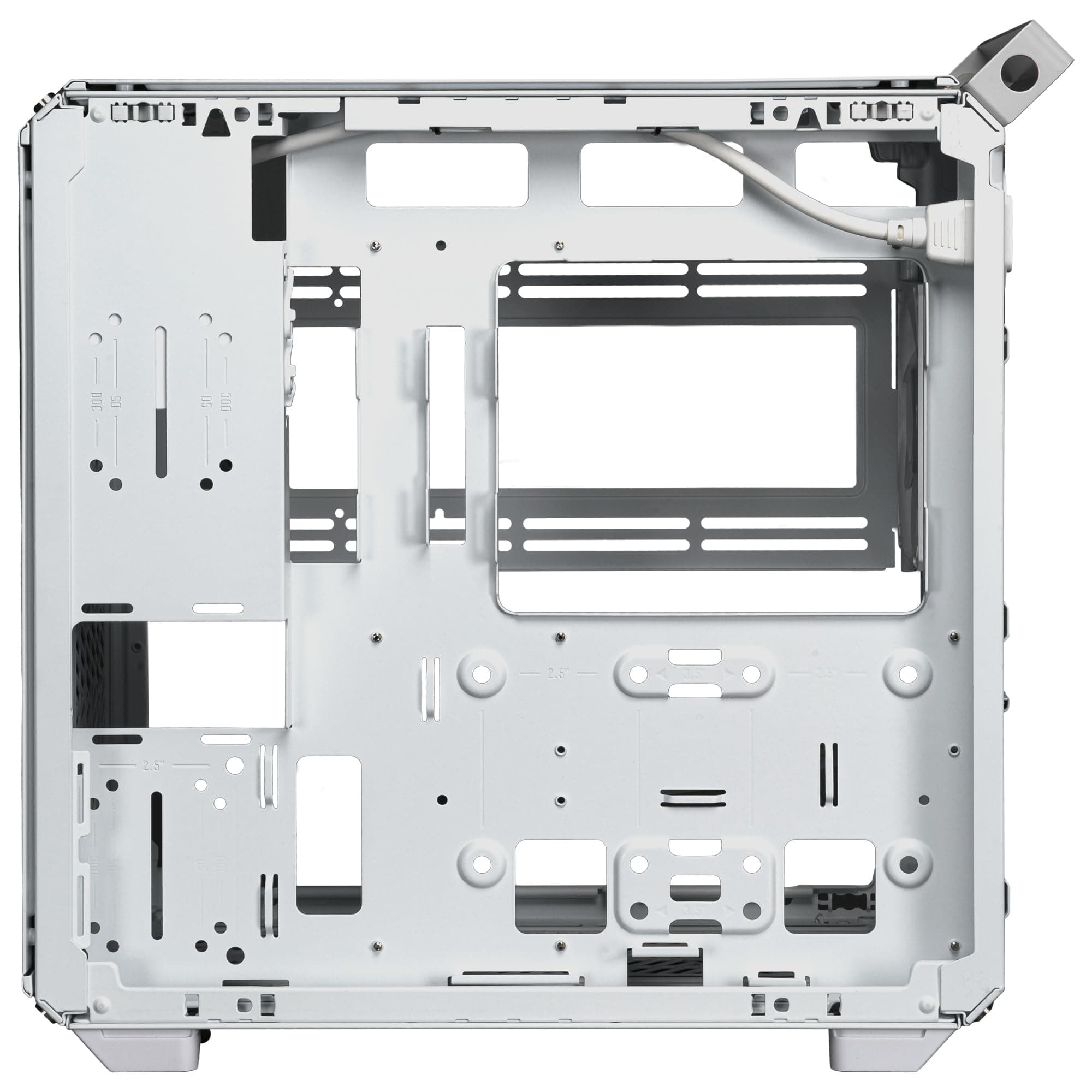 Cooler Master Qube 500 Flatpack - Mid-Tower ATX PC Case, Fully Modular, 1 x 120 mm Pre-Installed SF ARGB Rear Fan, Vertical GPU Mount, Supports EATX Motherboards & Dual 280mm Radiators - Macaron