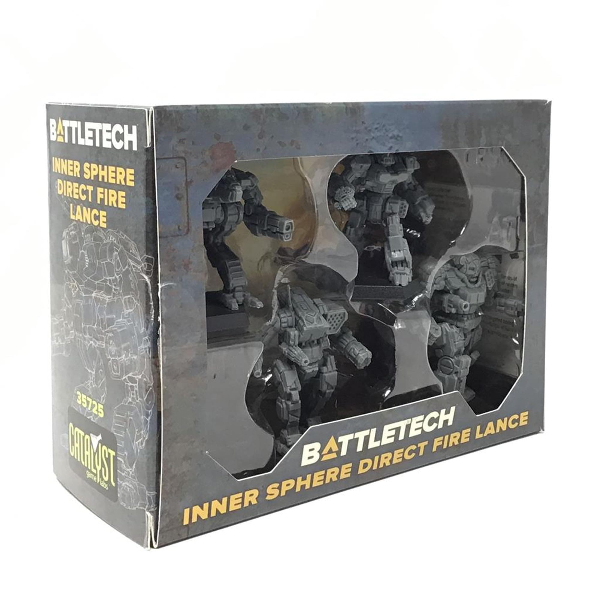 Catalyst Game Labs BattleTech Mini Force Pack: Inner Sphere Direct Fire Lance, Grey