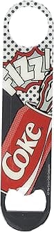 Coca-Cola "Pop Fizz" Flat Bottle Opener, Red