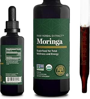 Global Healing Center Centre Organic Moringa Raw Herbal Extract 60ml