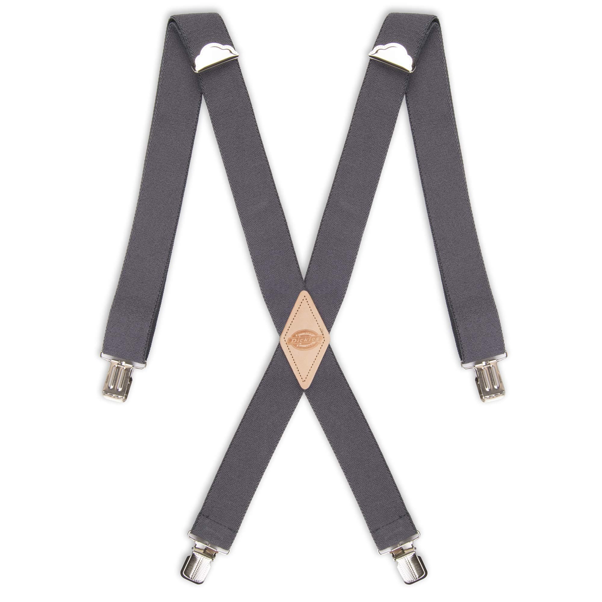 Men’s 1-1/4" Solid Straight Clip Suspender – Adjustable Fit, Heavy-Duty Clips