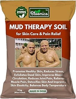 Mud Therapy Sand for Mud Baths & Skin Wellness - 5 kg | Therapeutic Mud for Healing, Relaxation, Rejuvenation & Moisturizing - 5 kg