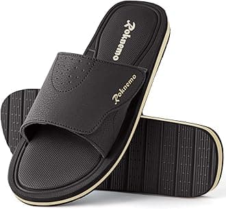 Mens Adjustable Slides