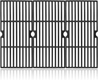 Uniflasy Cast Iron Grill Grates for Charbroil Advantage 4 Burner 463344116 463343015 463344015, Gas2coal 463340516 463370516, Cooking Grids Replacement Part for CharBroil 463336016, G467-0002-W1