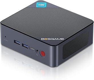 Mini PC B95 Intel 12th Gen Alder Lake N95, 8GB DDR4 RAM, 256GB NVMe SSD - Compact Desktop Computer with Triple Display (Dual HDMI + USB-C), 2.5G LAN, Wi-Fi 5, 4X USB 3.2 Ports